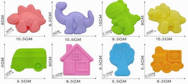 Beach Mould Set 1