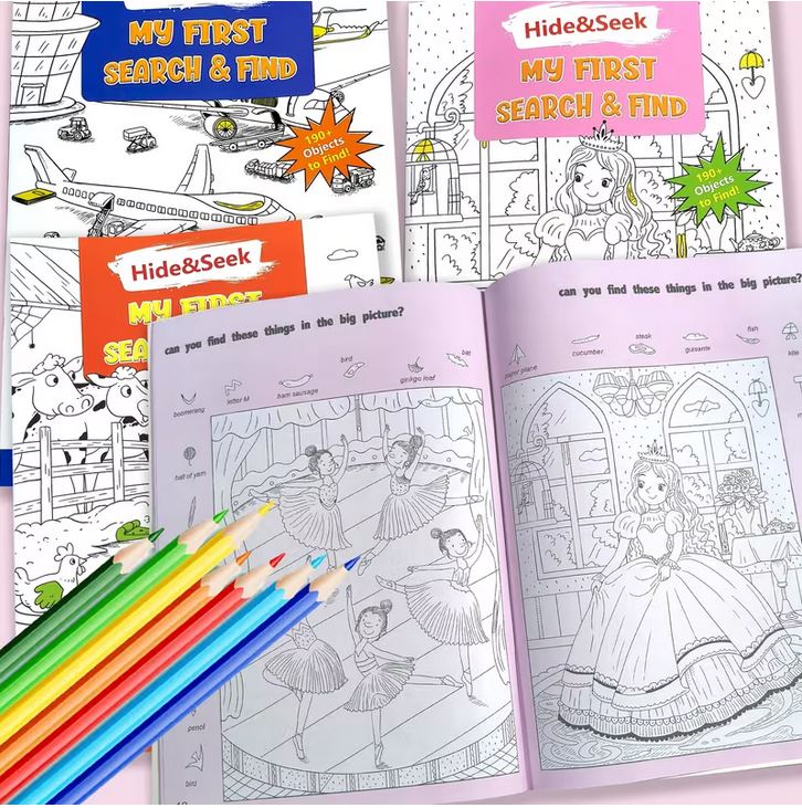 Search, Find & Colour 12